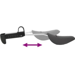 vidaXL Schoenspanners 5 paar EU 35-38 kunststof zwart