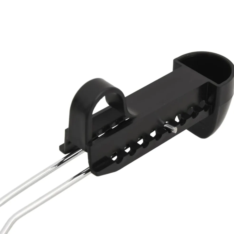 vidaXL Schoenspanners 5 paar EU 35-38 kunststof zwart