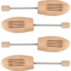 vidaXL Schoenspanners 2 paar maat 35-38 massief lotushout