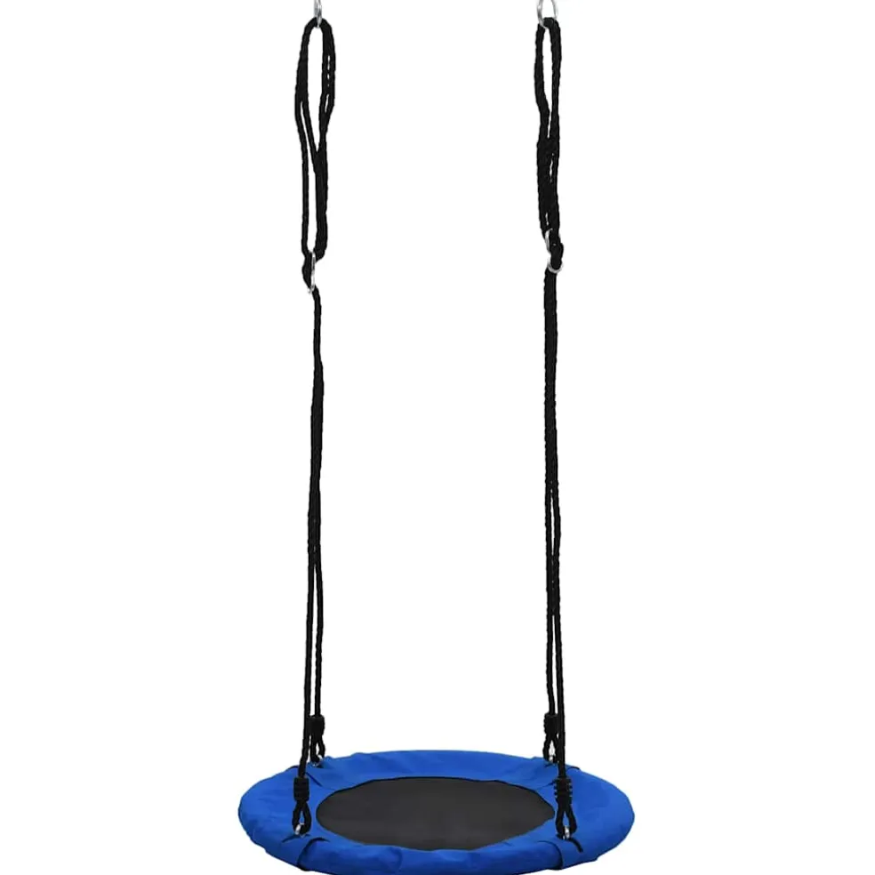 vidaXL Schommel 100 kg 60 cm blauw