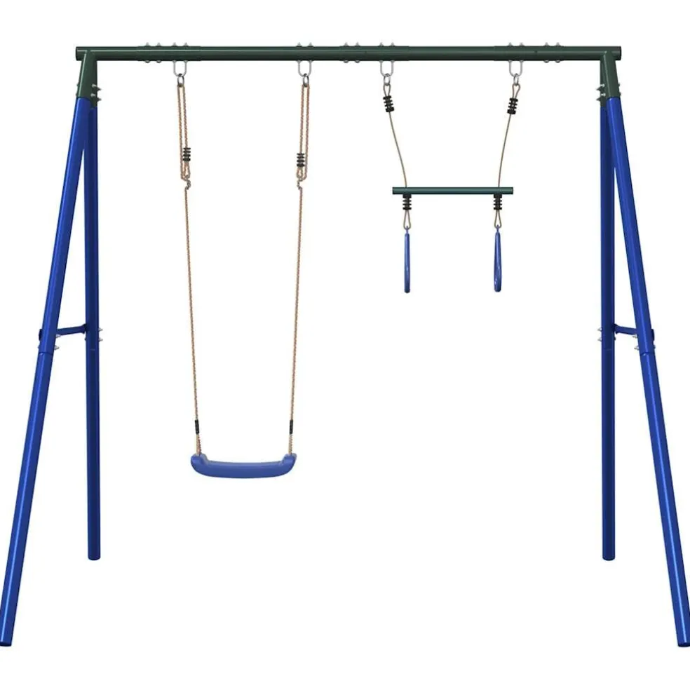vidaXL Schommelset met schommel en trapeze