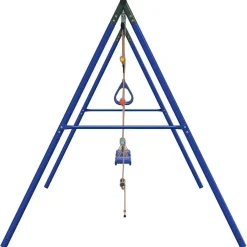 vidaXL Schommelset met schommels, trapeze en ladder
