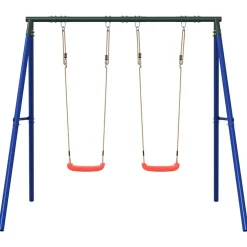 vidaXL Schommelset met 2 schommels