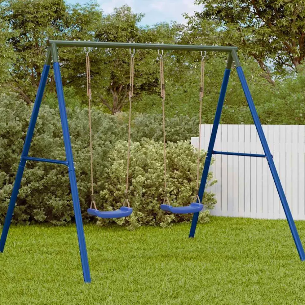 vidaXL Schommelset met 2 schommels