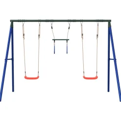 vidaXL Schommelset met schommels en trapeze