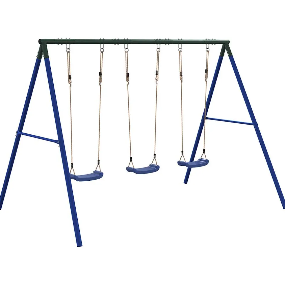 vidaXL Schommelset met 3 schommels