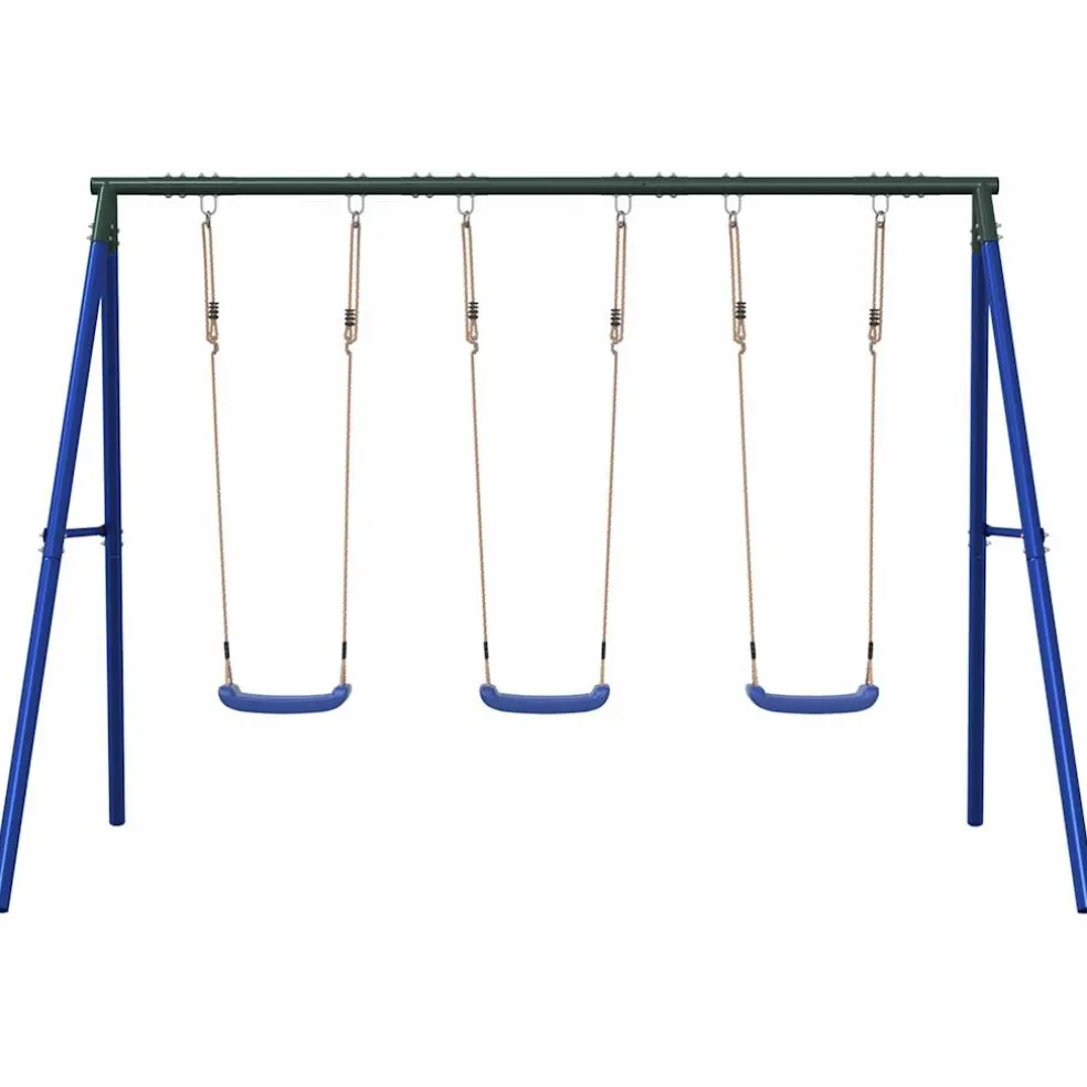vidaXL Schommelset met 3 schommels