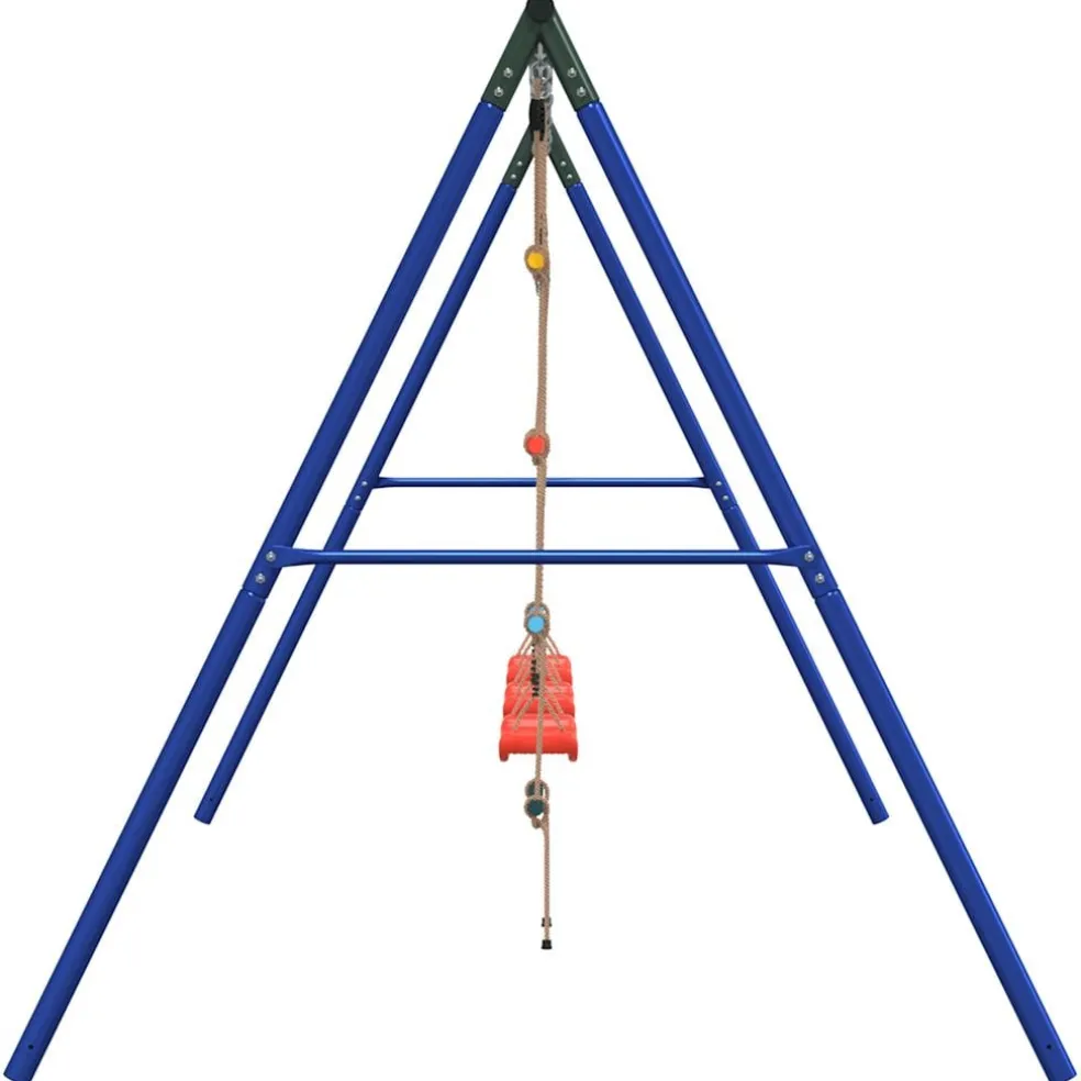 vidaXL Schommelset met schommels en ladder