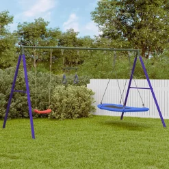 vidaXL Schommelset met schommel, trapeze en nestschommel