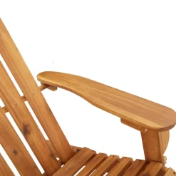 vidaXL Schommelstoel Adirondack met kussens massief acaciahout