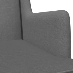 vidaXL Schommelstoel Donkergrijs 62 x 80 x 85 cm Stof
