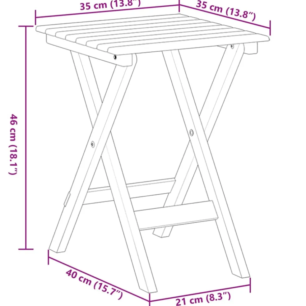 vidaXL Schommelstoelen 2 st met inklapbare tafel populierenhout grijs