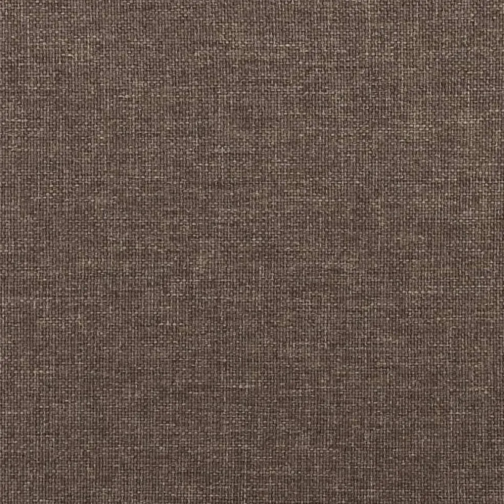 vidaXL Schommelstoel met voetenbank stof taupe