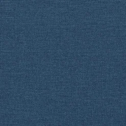 vidaXL Schommelstoel met voetenbank stof blauw