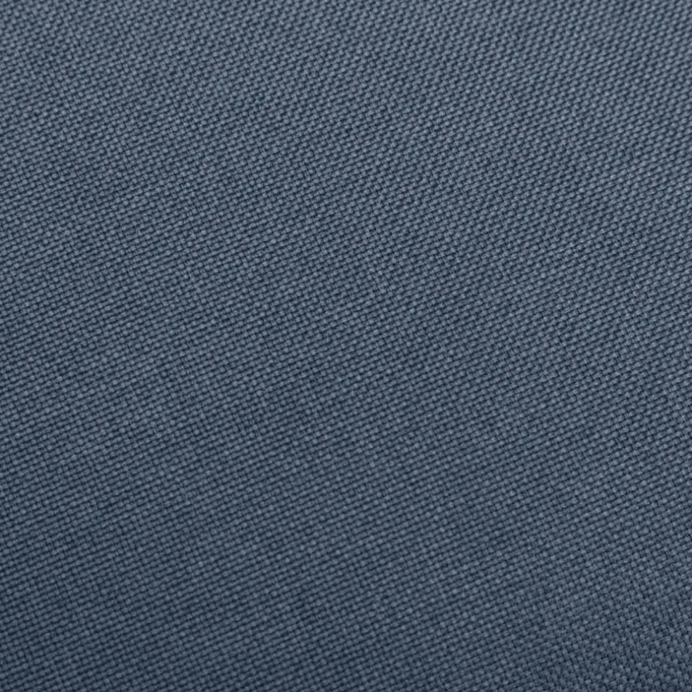 vidaXL Schommelstoel stof blauw