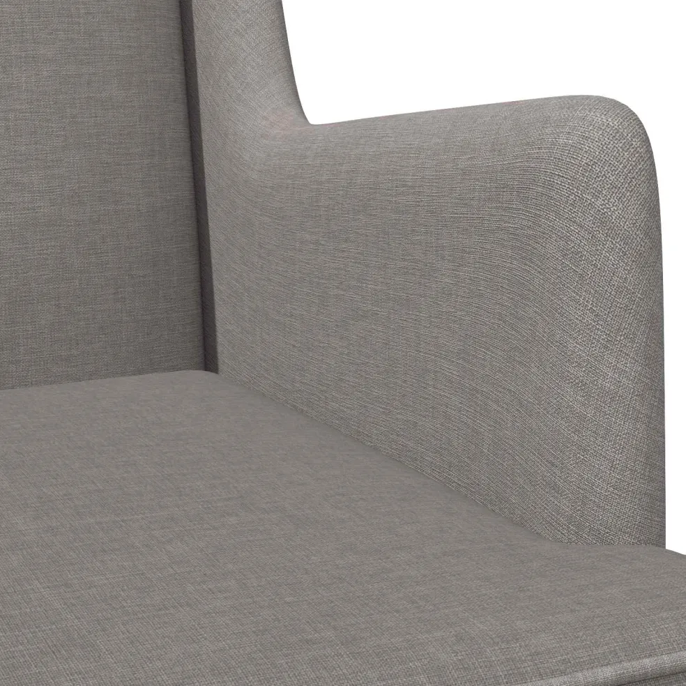 vidaXL Schommelstoel Taupe 62 x 80 x 85 cm Stof