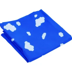 vidaXL Schommelzitjes 2 st met klimstenen polyetheen blauw