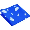 vidaXL Schommelzitjes 2 st met klimstenen polyetheen blauw
