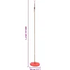 vidaXL Schotelschommel 200 cm rood