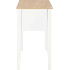 vidaXL Schrijftafel 109,5x45x77,5 cm hout wit