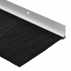 vidaXL Schroefbare Deurborstelafsluitingen 2 st Wit 100 cm