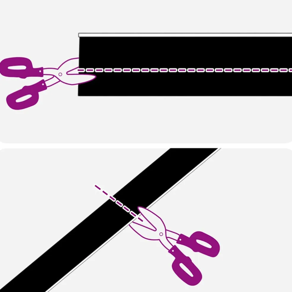 vidaXL Schroefbare Deurborstelafsluitingen 2 st Wit 100 cm