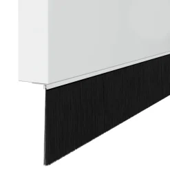 vidaXL Schroefbare Deurborstelafsluitingen 2 st Wit 100 cm
