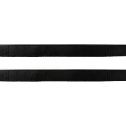 vidaXL Schroefbare Deurborstelafsluitingen 2 st Zilver 100 cm
