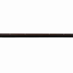 vidaXL Schroefbare Deurborstelafsluitingen 2 st Bruin 100 cm