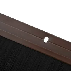 vidaXL Schroefbare Deurborstelafsluitingen 6 st Wit 100 cm