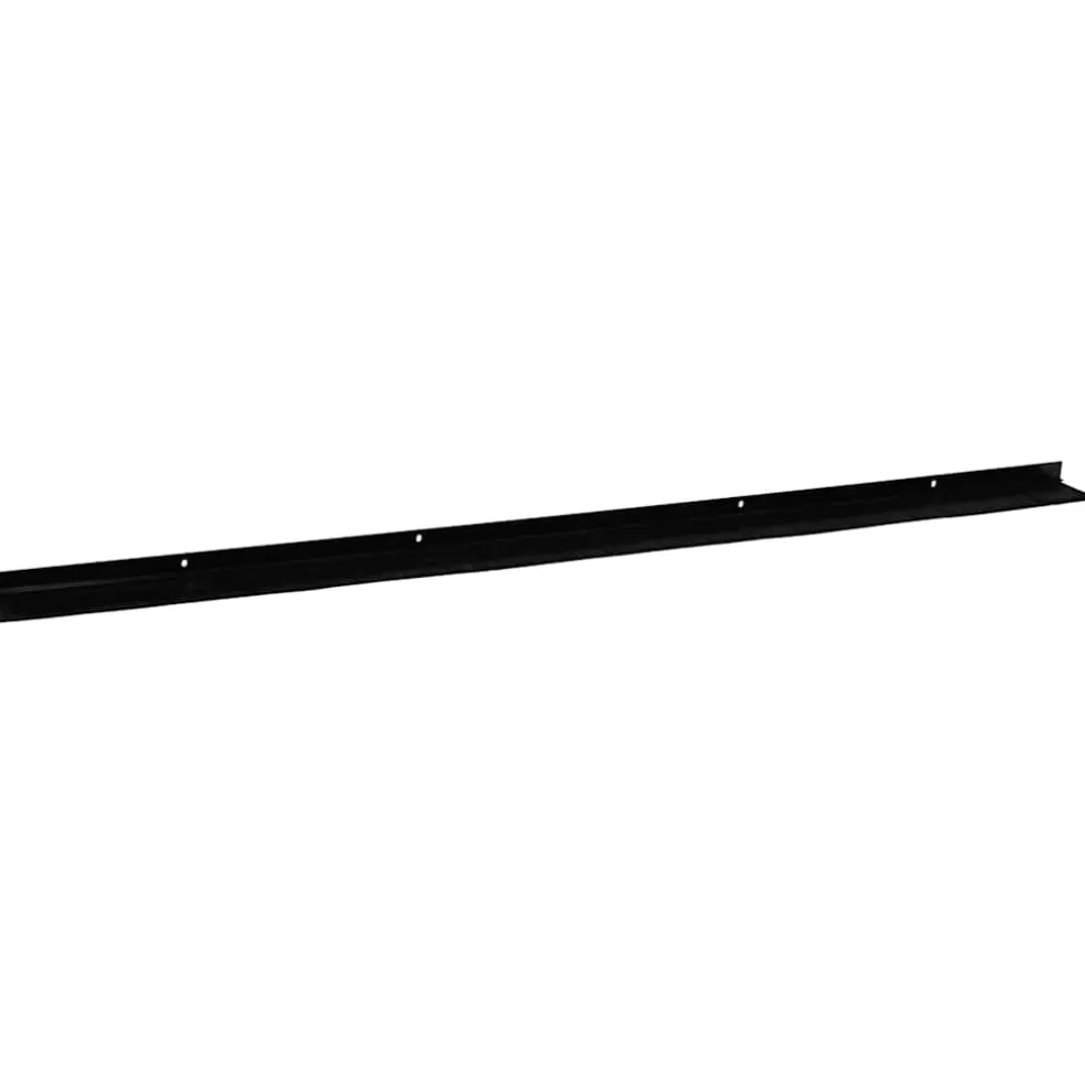 vidaXL Schroefbare Deurborstelafsluitingen 6 st Zwart 100 cm