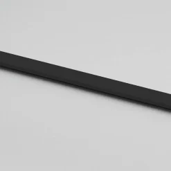 vidaXL Schuifdeur met beslag 76x205 cm ESG-glas en aluminium