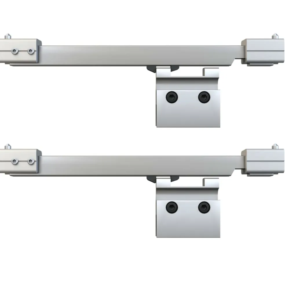 vidaXL Schuifdeur met zachte stops 76x205 cm ESG-glas en aluminium