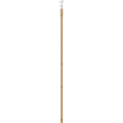 vidaXL Schuifdeur Natuurlijk en Wit 61 x 198,5 cm Massief grenenhout