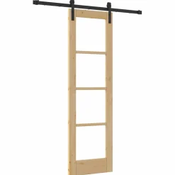 vidaXL Schuifdeur ORKDAL Naturel 61 x 198,5 cm