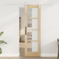 vidaXL Schuifdeur ORKDAL Naturel 61 x 198,5 cm