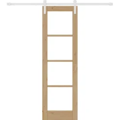 vidaXL Schuifdeur ORKDAL Naturel 61 x 198,5 cm
