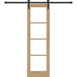 vidaXL Schuifdeur ORKDAL Naturel 61 x 198,5 cm