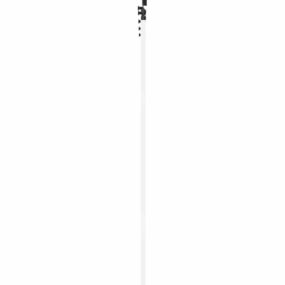 vidaXL Schuifdeur ORKDAL Wit 61 x 198,5 cm Massief grenenhout en glas