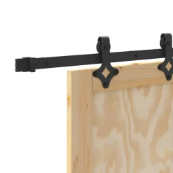 vidaXL Schuifdeur ORKDAL 61 x 198,5 cm Massief grenenhout Naturel