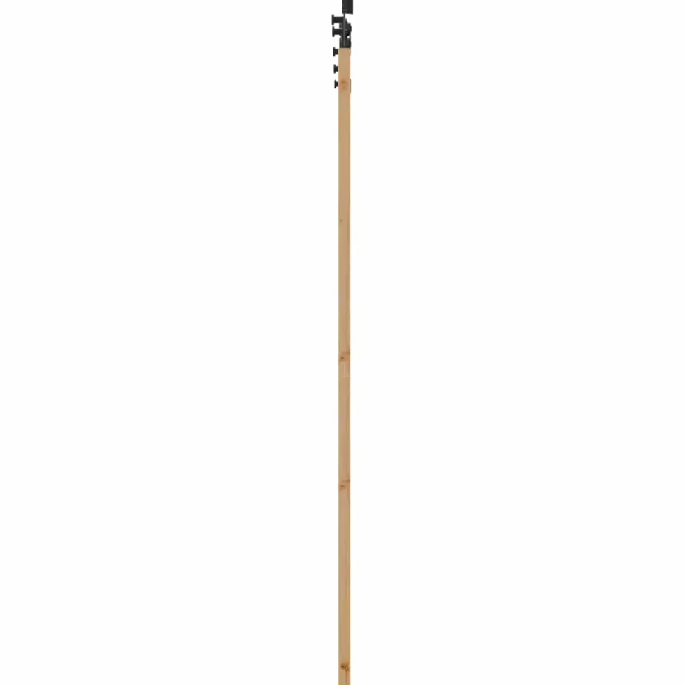 vidaXL Schuifdeur ORKDAL 61 x 198,5 cm Massief grenenhout Naturel