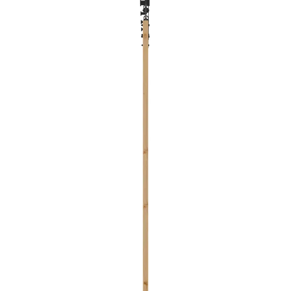 vidaXL Schuifdeur ORKDAL 61 x 198,5 cm Massief grenenhout Naturel