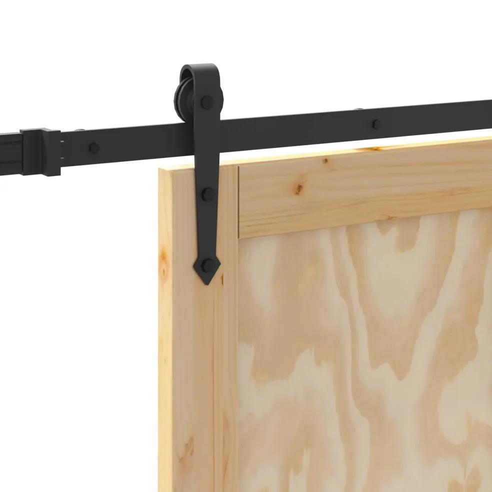 vidaXL Schuifdeur ORKDAL 61 x 198,5 cm Massief grenenhout Naturel