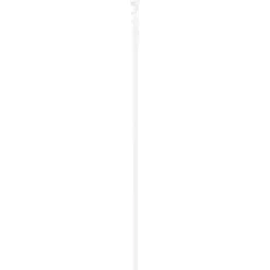 vidaXL Schuifdeur ORKDAL 83 x 202 cm Massief grenenhout Wit