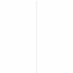 vidaXL Schuifdeur ORKDAL 61 x 198,5 cm Massief grenenhout en glas Wit