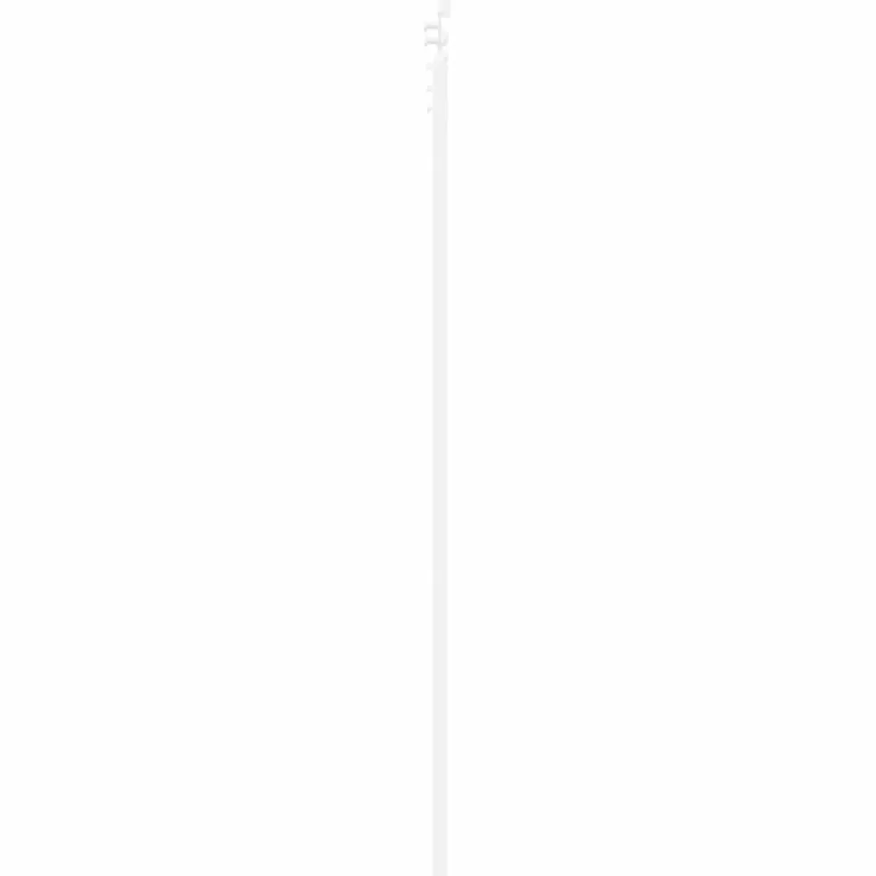 vidaXL Schuifdeur ORKDAL 61 x 198,5 cm Massief grenenhout en glas Wit