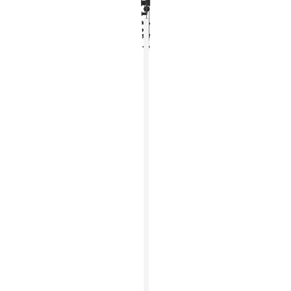 vidaXL Schuifdeur ORKDAL 83 x 202 cm Massief grenenhout Wit