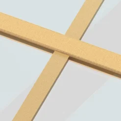vidaXL Schuifdeur 76x205 cm helder ESG-glas en aluminium goudkleurig
