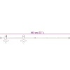 vidaXL Schuifdeur 70 x 210 cm Massief Grenenhout (Niet-Behandeld)