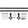 vidaXL Schuifdeur 70 x 210 cm Massief Grenenhout (Niet-Behandeld)